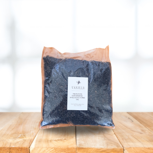 Premium gourmet spices, vanilla products, and natural flavoring ingredients, including Madagascan vanilla beans, cinnamon, sugar, extracts, and syrups for baking and cooking.